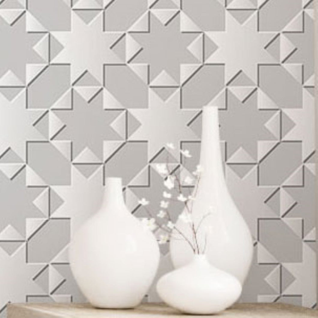 Abstract Geometric Peel & Stick Wallpaper N016057