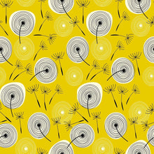 Load image into Gallery viewer, Dandelion Abstract Peel &amp; Stick Wallpaper N017032
