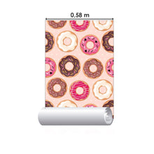 Load image into Gallery viewer, Donuts Polka Dots Peel &amp; Stick Wallpaper N017038
