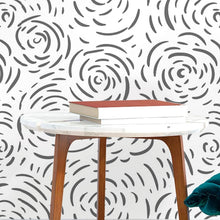 Load image into Gallery viewer, Abstract Floral Peel &amp; Stick Wallpaper N017046
