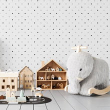 Load image into Gallery viewer, W&amp;B Polka Dots Peel &amp; Stick Wallpaper N04019
