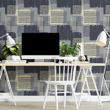 Load image into Gallery viewer, Abstract Grey Peel &amp; Stick Wallpaper N04036
