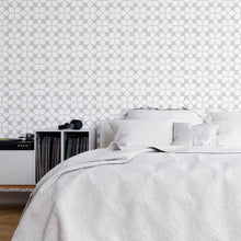 Load image into Gallery viewer, Grey Geometric Peel &amp; Stick Wallpaper N04064
