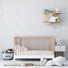 Load image into Gallery viewer, Colorful Hearts Peel &amp; Stick Wallpaper N04075
