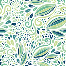 Load image into Gallery viewer, Green Leaves Peel &amp; Stick Wallpaper N04119
