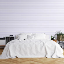 Load image into Gallery viewer, Lilac Stripes Peel &amp; Stick Wallpaper N04137
