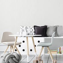 Load image into Gallery viewer, Off White Stripes Peel &amp; Stick Wallpaper N04138

