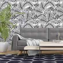 Load image into Gallery viewer, Tropical Leaves Peel &amp; Stick Wallpaper N04167

