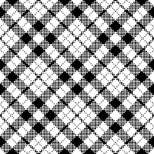 Load image into Gallery viewer, B&amp;W Plaid Peel &amp; Stick Wallpaper N04188
