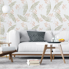 Load image into Gallery viewer, Tropical Leaves Peel &amp; Stick Wallpaper N04229
