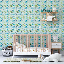 Load image into Gallery viewer, Dinosaurs Little Peel &amp; Stick Wallpaper N04244
