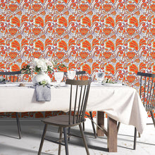 Load image into Gallery viewer, Indian Flowers Peel &amp; Stick Wallpaper N04249
