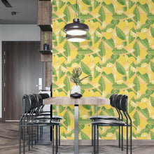 Load image into Gallery viewer, Pineapple Leaves Peel &amp; Stick Wallpaper N04259

