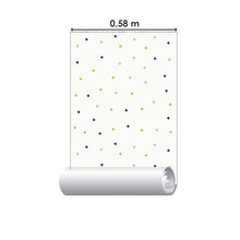 Load image into Gallery viewer, Colorful Triangles Peel &amp; Stick Wallpaper N05002
