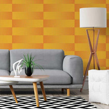 Load image into Gallery viewer, Gradient Orange Dots Peel &amp; Stick Wallpaper N05007
