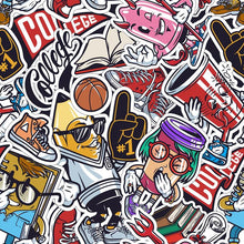 Load image into Gallery viewer, Pop Art Colorful Peel &amp; Stick Wallpaper N05020
