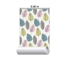 Load image into Gallery viewer, Tropical Leaves Peel &amp; Stick Wallpaper N05060
