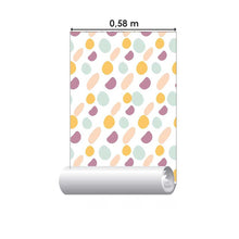 Load image into Gallery viewer, Colorful Abstract Dots Peel &amp; Stick Wallpaper N05075
