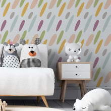 Load image into Gallery viewer, Colorful Abstract Peel &amp; Stick Wallpaper N05076
