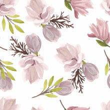 Load image into Gallery viewer, Soft Pink Flowers Watercolor Peel &amp; Stick Wallpaper N05082
