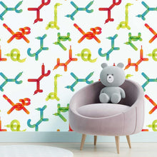 Load image into Gallery viewer, Cute Animals Peel &amp; Stick Wallpaper N04292
