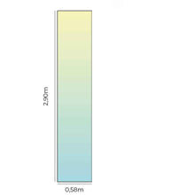 Load image into Gallery viewer, Green and Blue Gradient Peel &amp; Stick Wallpaper N05129
