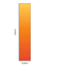 Load image into Gallery viewer, Orange Gradient Peel &amp; Stick Wallpaper N05139
