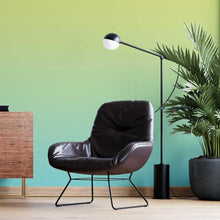 Load image into Gallery viewer, Green Lime and Blue Gradient Peel &amp; Stick Wallpaper N05158
