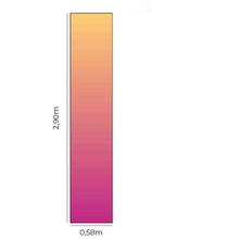 Load image into Gallery viewer, Yellow and Pink Gradient Peel &amp; Stick Wallpaper N05165

