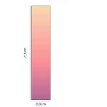 Load image into Gallery viewer, Orange and Pink Gradient Peel &amp; Stick Wallpaper N05173
