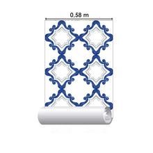 Load image into Gallery viewer, Vintage Delft Peel &amp; Stick Wallpaper N05214
