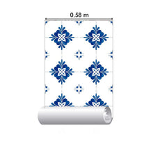 Load image into Gallery viewer, Tile Floral Vintage Tile Peel &amp; Stick Wallpaper N05221
