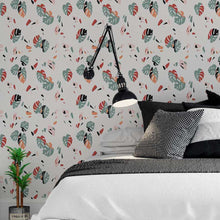 Load image into Gallery viewer, Leaves Colorful Peel &amp; Stick Wallpaper N05232
