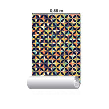 Load image into Gallery viewer, Retrô Geometric Colorful Peel &amp; Stick Wallpaper N05234
