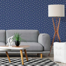 Load image into Gallery viewer, Geometric Stars Peel &amp; Stick Wallpaper N012036
