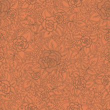 Load image into Gallery viewer, Floral Orange Peel &amp; Stick Wallpaper N05254
