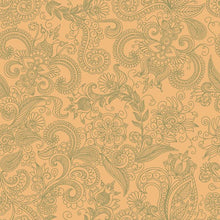 Load image into Gallery viewer, Floral Yellow and Green Peel &amp; Stick Wallpaper N05255
