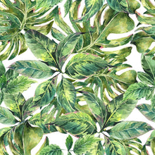 Load image into Gallery viewer, Tropical Leaves Peel &amp; Stick Wallpaper N06003
