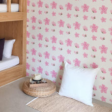 Load image into Gallery viewer, Cherry Blossom Watercolor Peel &amp; Stick Wallpaper N06015
