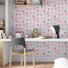 Load image into Gallery viewer, Roses and Petals Peel &amp; Stick Wallpaper N06016
