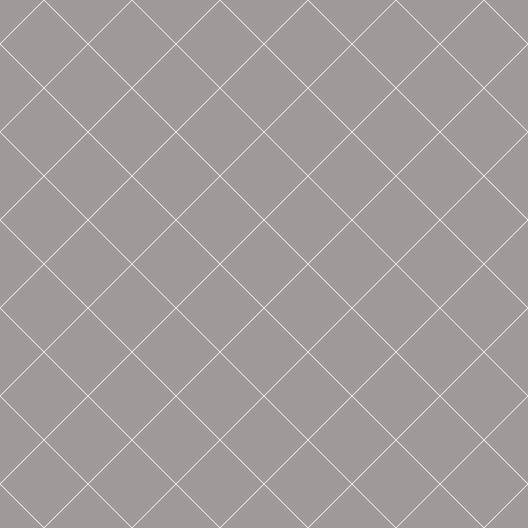 Gray Tile Peel & Stick Wallpaper N06017