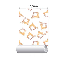 Load image into Gallery viewer, Geometric Yellow Peel &amp; Stick Wallpaper N06024
