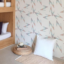 Load image into Gallery viewer, Chalk Rays Gradient Peel &amp; Stick Wallpaper N06028
