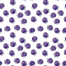 Load image into Gallery viewer, Dark Blue Chalk Polka Dots Peel &amp; Stick Wallpaper N06029
