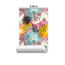 Load image into Gallery viewer, Tropical Colorful Peel &amp; Stick Wallpaper N06039
