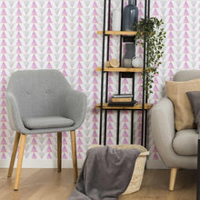 Load image into Gallery viewer, Artistic Triangles Peel &amp; Stick Wallpaper N06043
