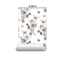 Load image into Gallery viewer, Cotton Flowers Peel &amp; Stick Wallpaper N06049
