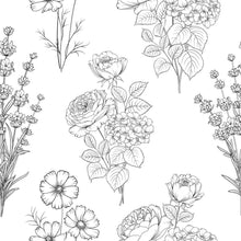 Load image into Gallery viewer, Wildflowers Peel &amp; Stick Wallpaper N06052
