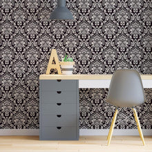 Load image into Gallery viewer, Damask Classic Peel &amp; Stick Wallpaper N06071
