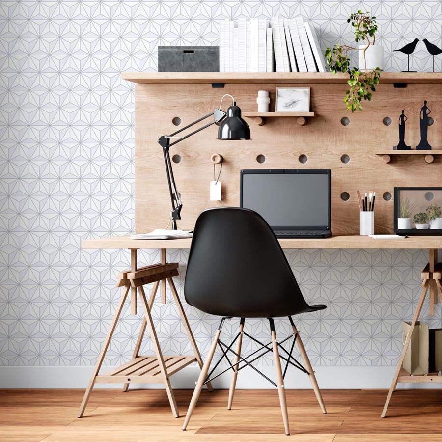 Geometric Star Peel & Stick Wallpaper N06078